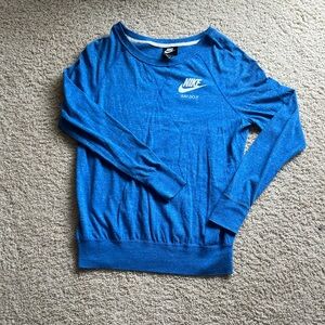 Blue retro logo Nike thin Crewneck Size L
